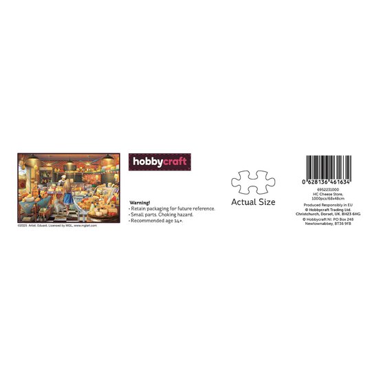 Cheese Store Jigsaw Puzzle 1000 Pieces image number 3