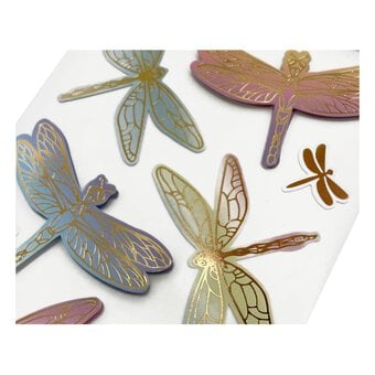 Paper House Dragonfly 3D Stickers 11 Pieces