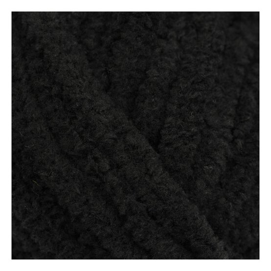 Knitcraft Black Plushie Friends Yarn 100g image number 2