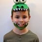 Crocodile Face Painting Tutorial image number 1