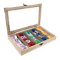 Wooden Embroidery Floss Box 50 Pack  image number 1