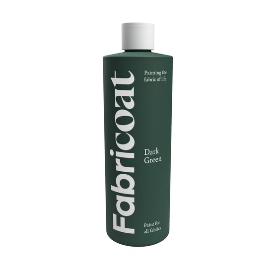 Fabricoat Dark Green Fabric Paint 500ml  image number 1