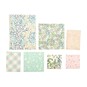 Pastel Flower Iron-On Fabric Patches 7 Pack image number 3