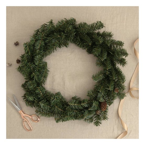Artificial Fir Christmas Wreath 60cm image number 4