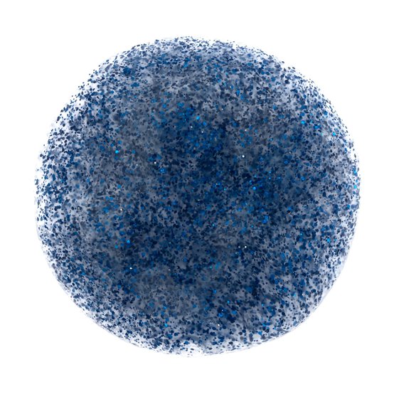 Blue Glitter Paint 150ml image number 2