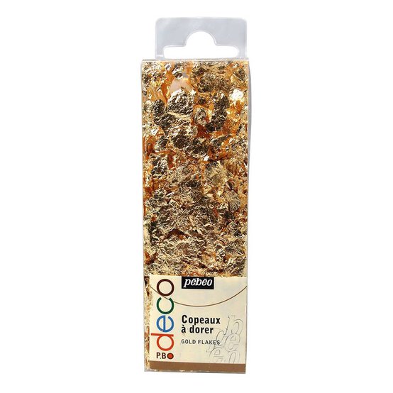 Pebeo Deco Gold Gilding Flakes image number 1