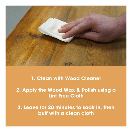 Furniture Clinic Wood Wax and Polish 250ml image number 3