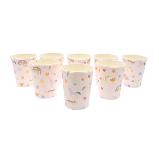 Unicorn Party Paper Cups 8 Pack image number 3