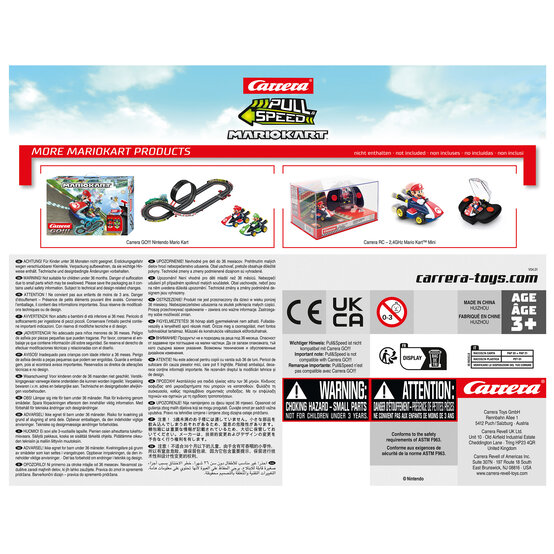 Assorted Carrera Pull & Speed Mario Kart Special image number 6