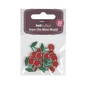 Mini Cherry Iron-On Motifs 10 Pack image number 4