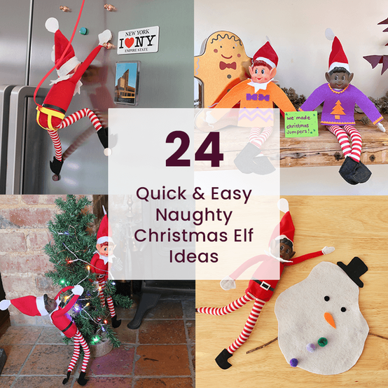 24 Quick & Easy Naughty Christmas Elf Ideas image number 1