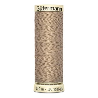 Gutermann Brown Sew All Thread 100m (215)