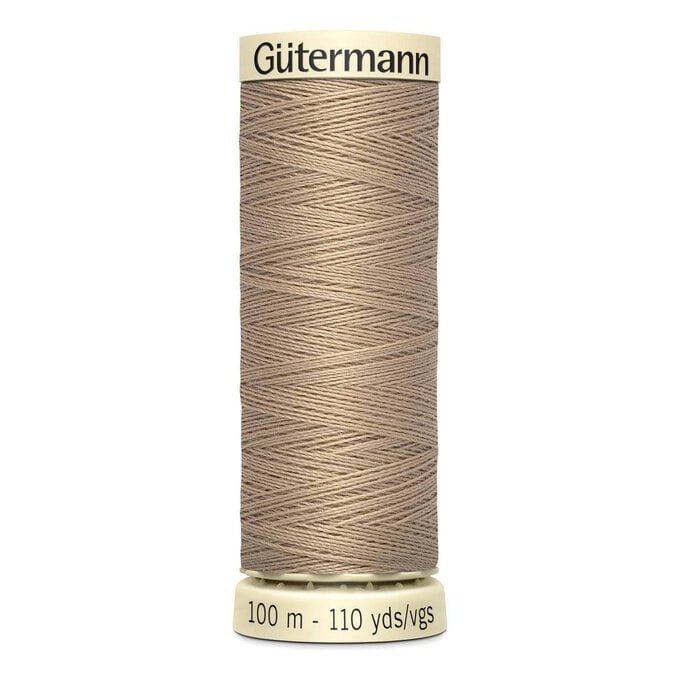 Gutermann Brown Sew All Thread 100m (215) image number 1