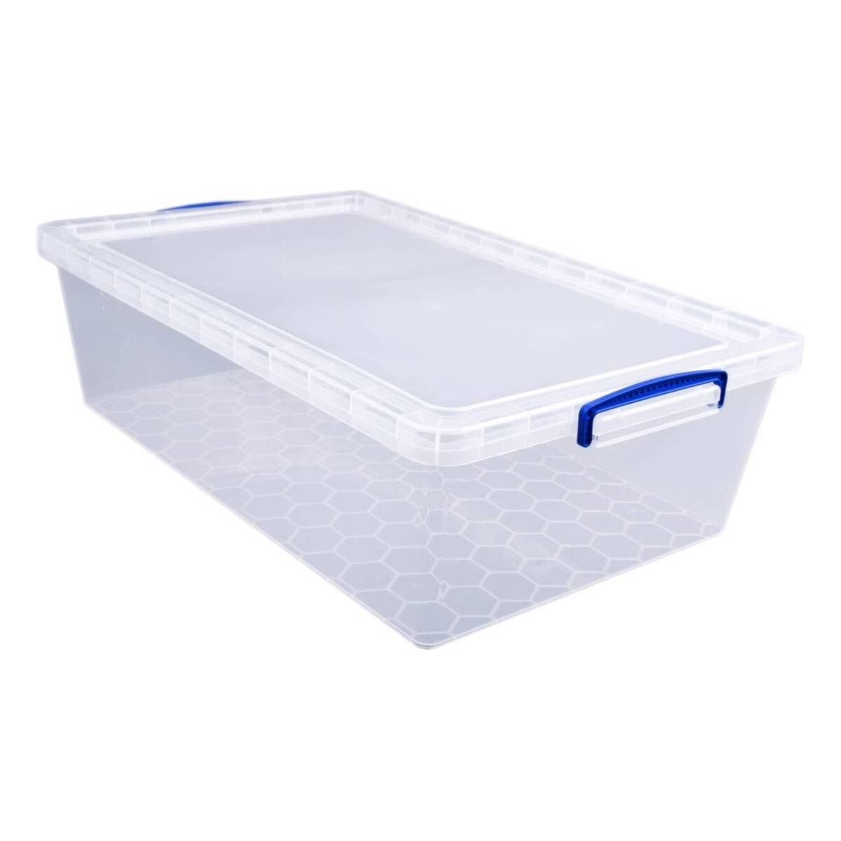 long plastic storage bins with lids