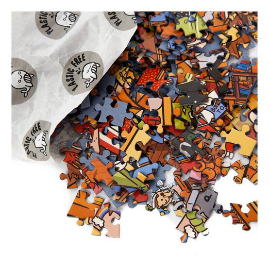 Mayhem in the Library Jigsaw Puzzle 1000 Pieces image number 4