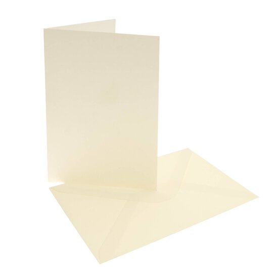 Ivory Cards A6 50 Pack image number 4