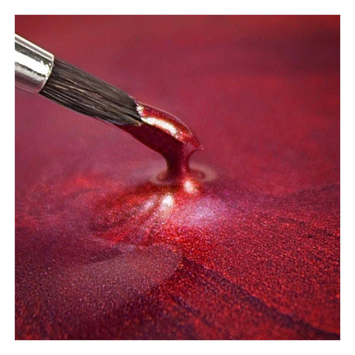 Rainbow Dust Metallic Red Food Paint 25ml Hobbycraft