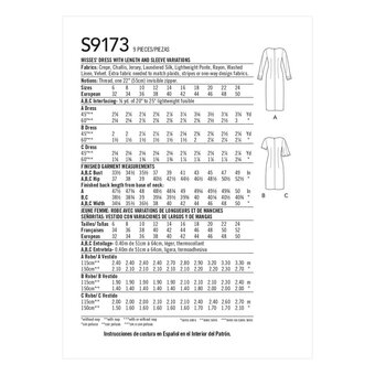 Simplicity Women&rsquo;s Dress Sewing Pattern S9173 (6-14)