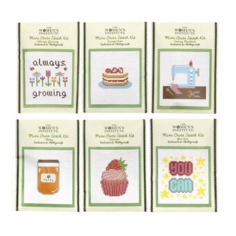 WI Tea Shop Mini Cross Stitch Kit 12 Pack 