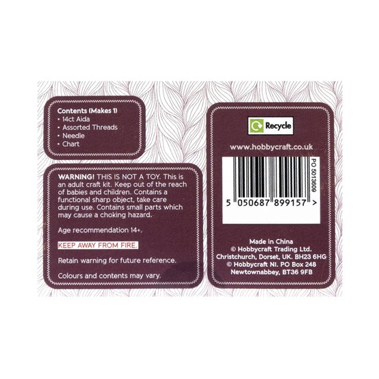 Mini Corgi Cross Stitch Kit image number 2