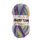 James C Brett Light Snow Party Time Chunky Yarn 100g image number 1