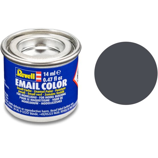 Revell Tank Grey Matte Enamel Paint 14ml (78) image number 1