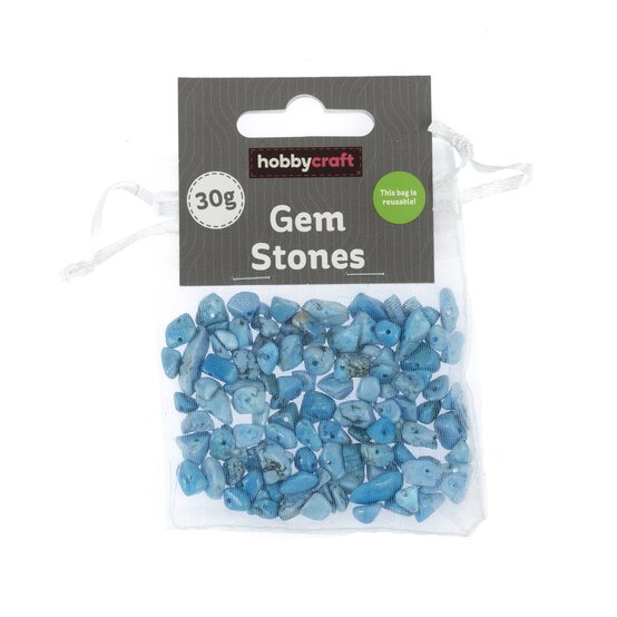 Dark Blue Gem Stones 30g image number 3