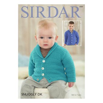 Sirdar Snuggly DK Cardigan Digital Pattern 4707