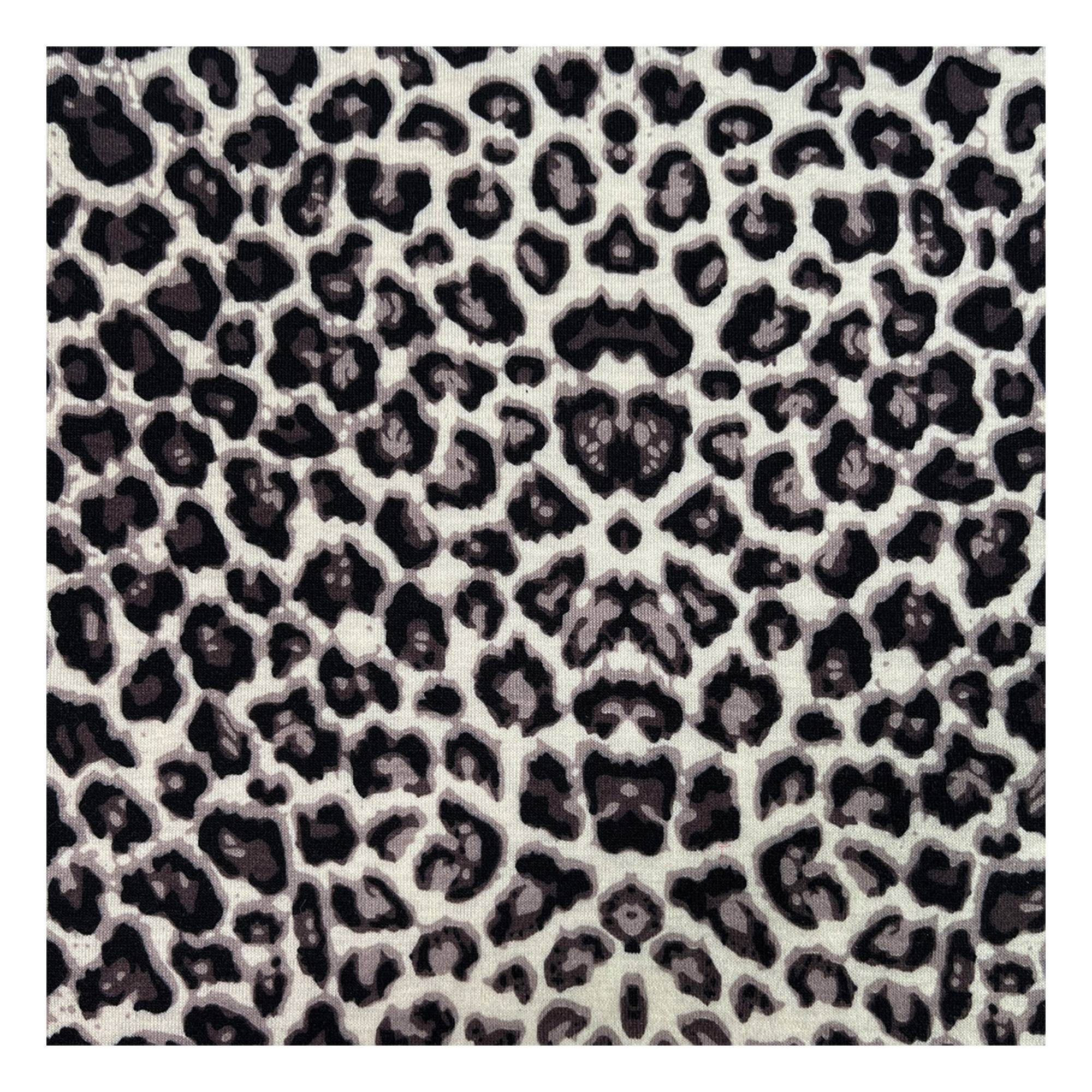 Grey Animal Print Fabric by the Metre | Hobbycraft