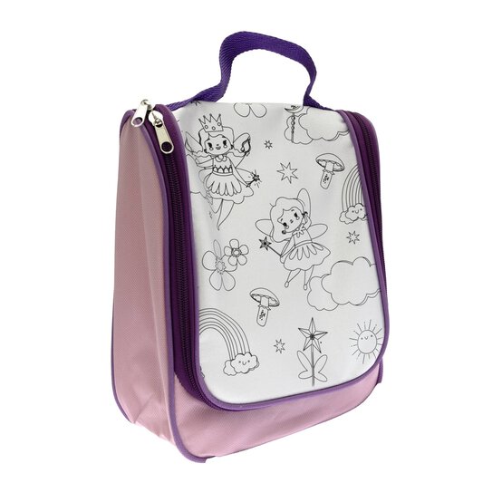 Colour Your Own Fairy Princess Lunch Bag image number 1