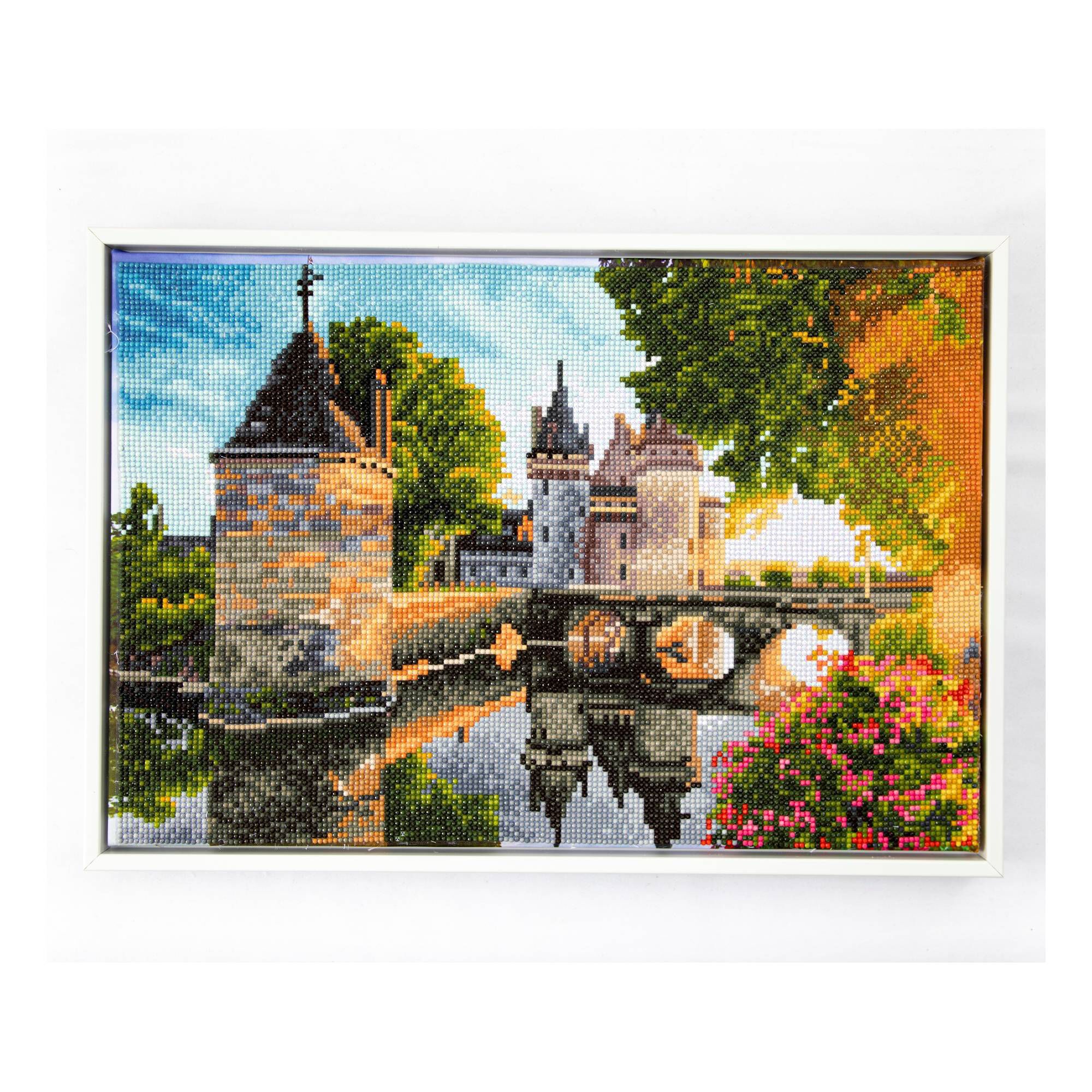 Diamond Dotz River Castle Kit 47cm x 32cm Hobbycraft