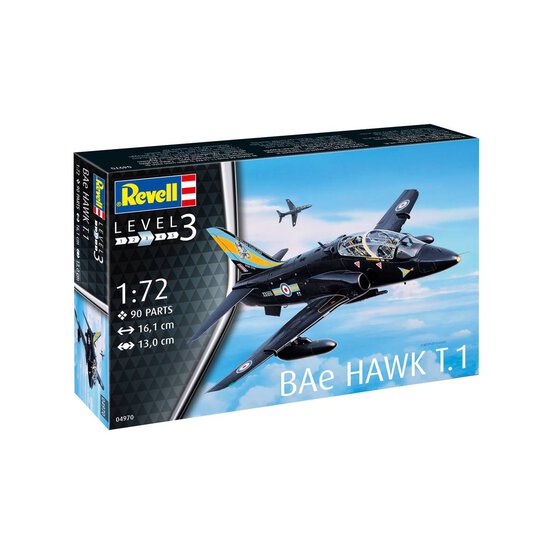 Revell BAe Hawk T.1 Model Kit 1:72 image number 1