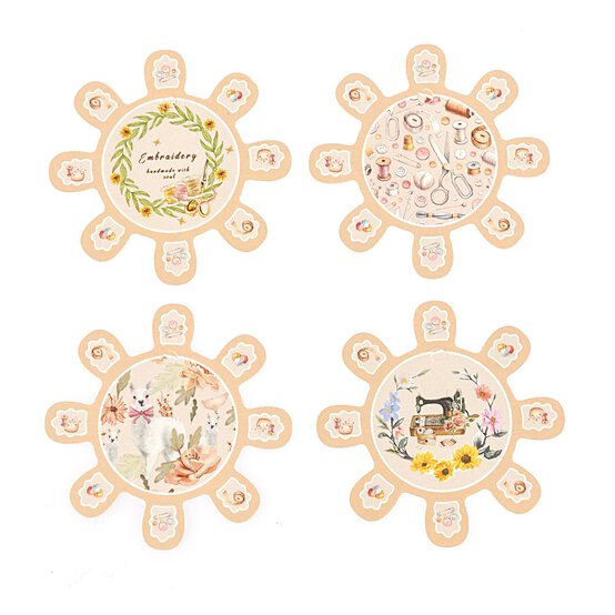 Embroidery Card Bobbins 4 Pack image number 1