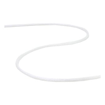 White Ribbon Knot Cord 2mm x 10m