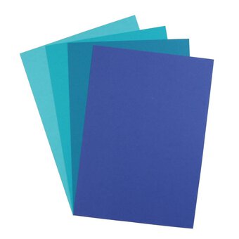 50Sheets Light Blue Cardstock Paper, 8.5 x 11 Card stock for Cricut, Thick  Construction Paper for Card Making, Scrapbooking, Craft 90 lb / 250 gsm