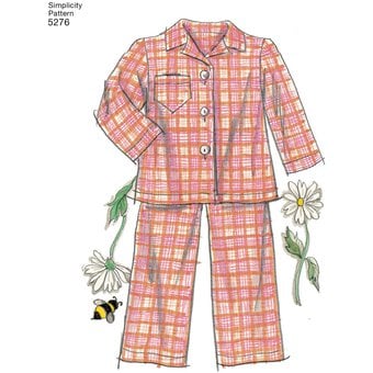 Simplicity Doll Clothes Sewing Pattern 5276 image number 3