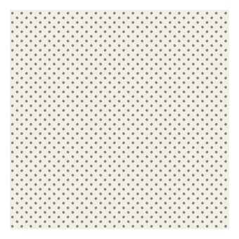 Grey Tiny Dots Cotton Fabric by the Metre