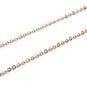 Beads Unlimited Rose Gold Plated Trace Chain 2mm x 1m image number 1