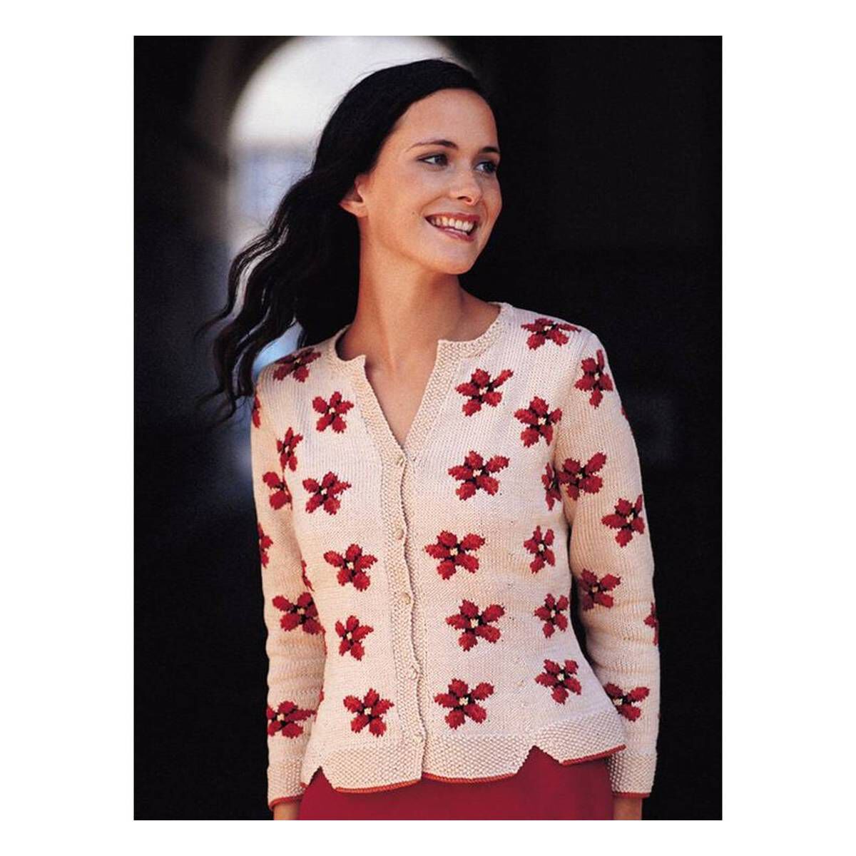 Rowan Flourish Ladies' Cardigan Digital Pattern Hobbycraft