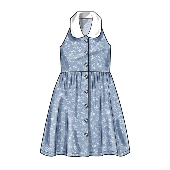 New Look Child&rsquo;s Dress Sewing Pattern 6727 image number 5