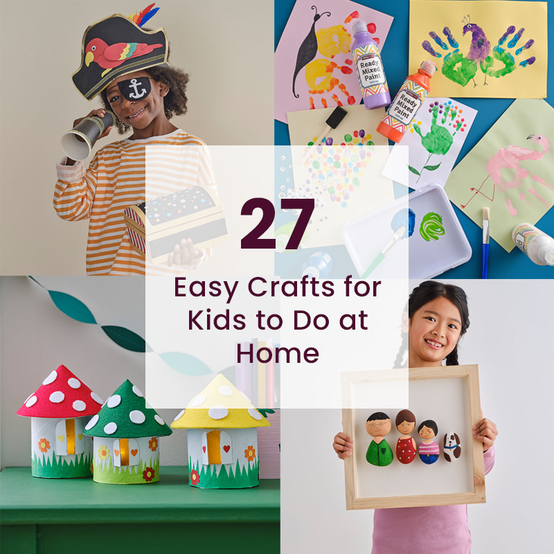 27 Easy Crafts for Kids to Do at Home image number 1