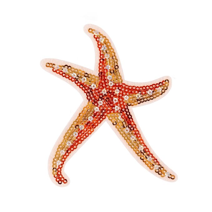 Starfish Iron-On Patch image number 1