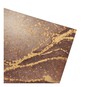 Brown Marble Foil Card A4 16 Pack image number 2