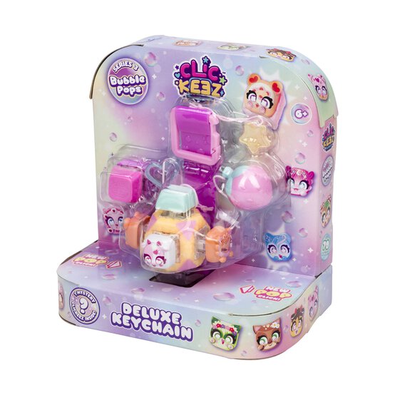 Clickeez Series 3 Bubble Pops Deluxe Keychain  image number 4
