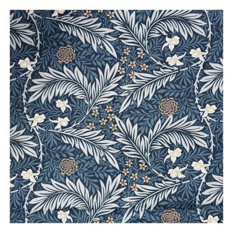 William Morris Larkspur Cotton Fabric by the Metre