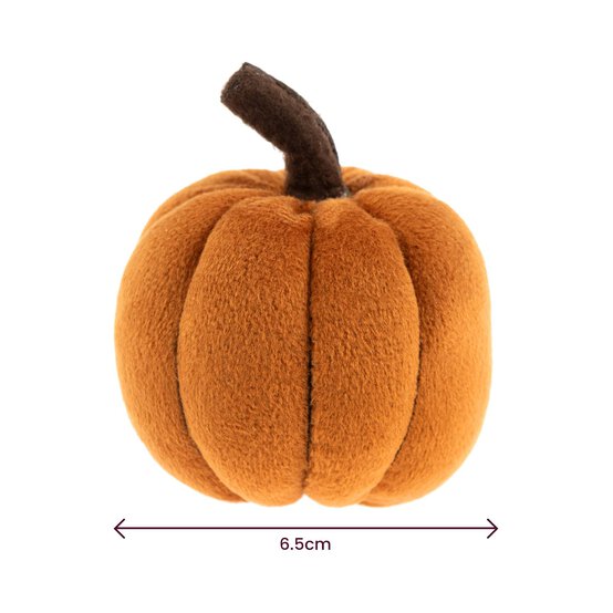 Rust Plush Pumpkin 6.5cm image number 4