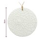 Hanging Ceramic Spider&rsquo;s Web Decoration 9cm image number 5