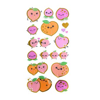 Peach Stickers