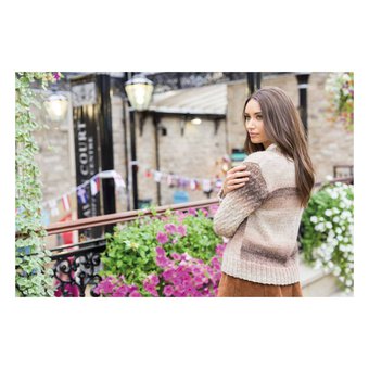 West Yorkshire Spinners Aire Valley Fusions Hawthorne Cardigan Digital Pattern