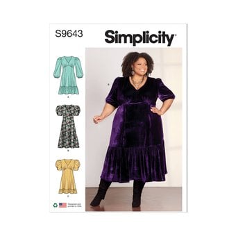Simplicity Women's Dress Sewing Pattern S9643 (30-38)